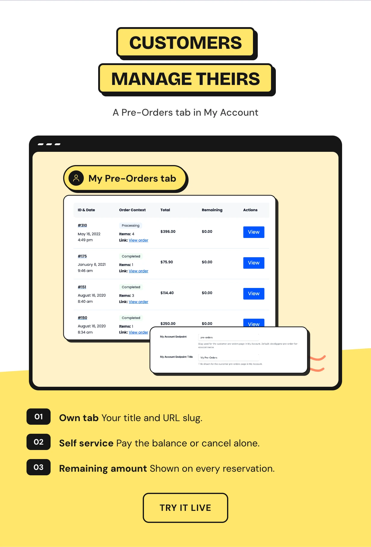 WooCommerce Pre-Order - Preorder Plugin with Deposits & Countdown | Pre Booking & Coming Soon