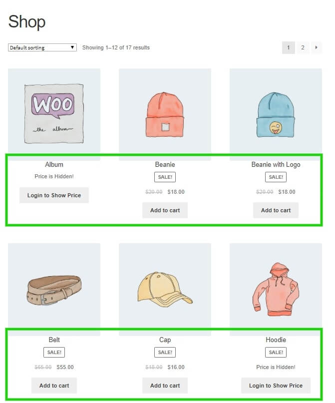 WooCommerce Hide Price For Guest view for shop