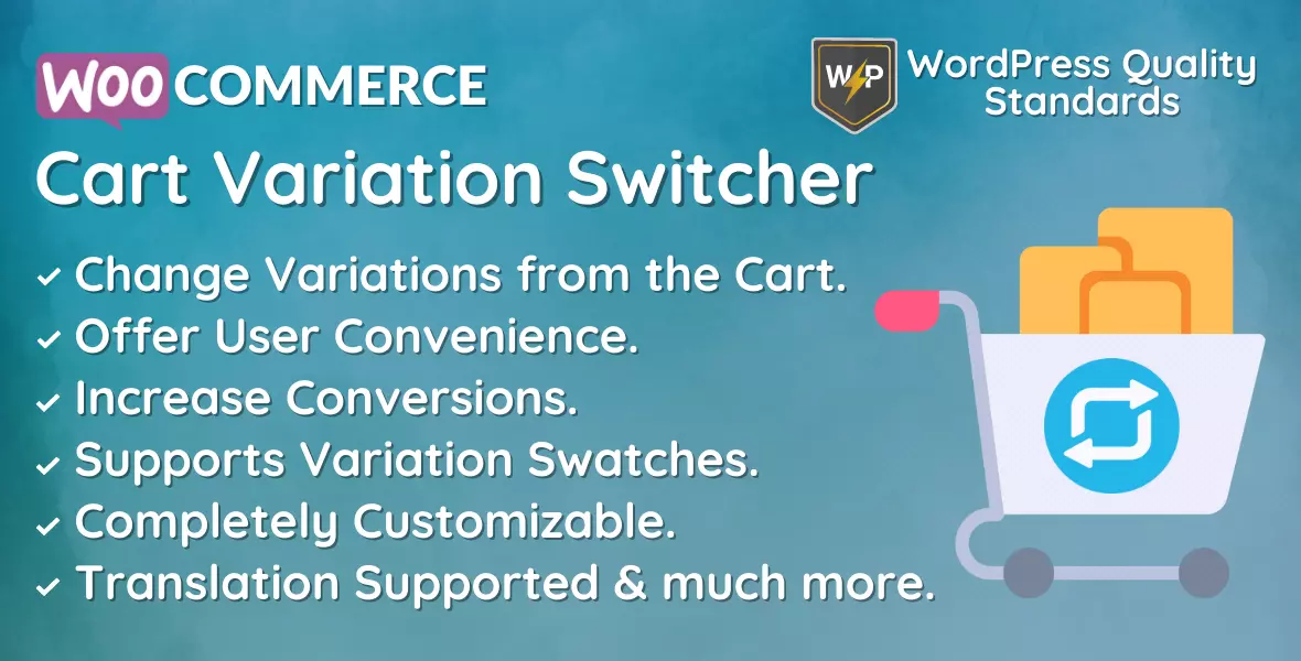 WooCommerce Cart Variation Switcher