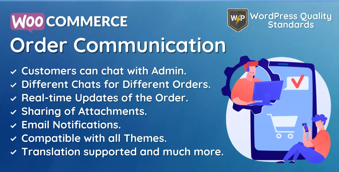 WooCommerce Order Communication | Customer Order Chat