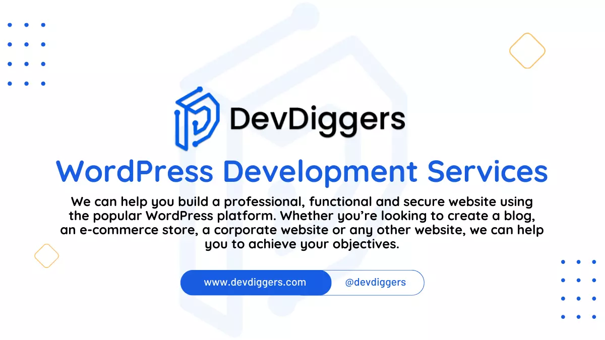 WordPress Development Services » DevDiggers