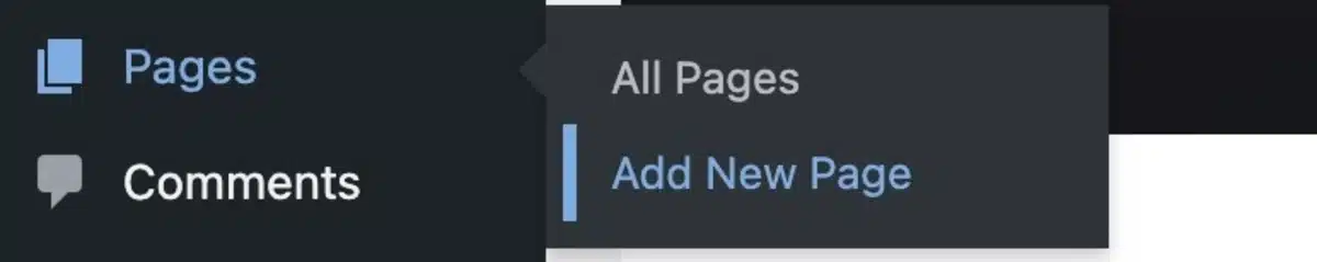 Adding Pages to Your Website