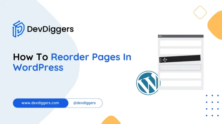 How To Reorder Pages In WordPress