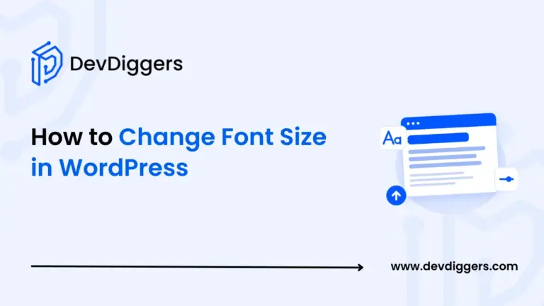 How to change font size in WordPress