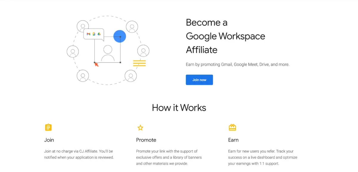 Google Workspace Affiliate Program