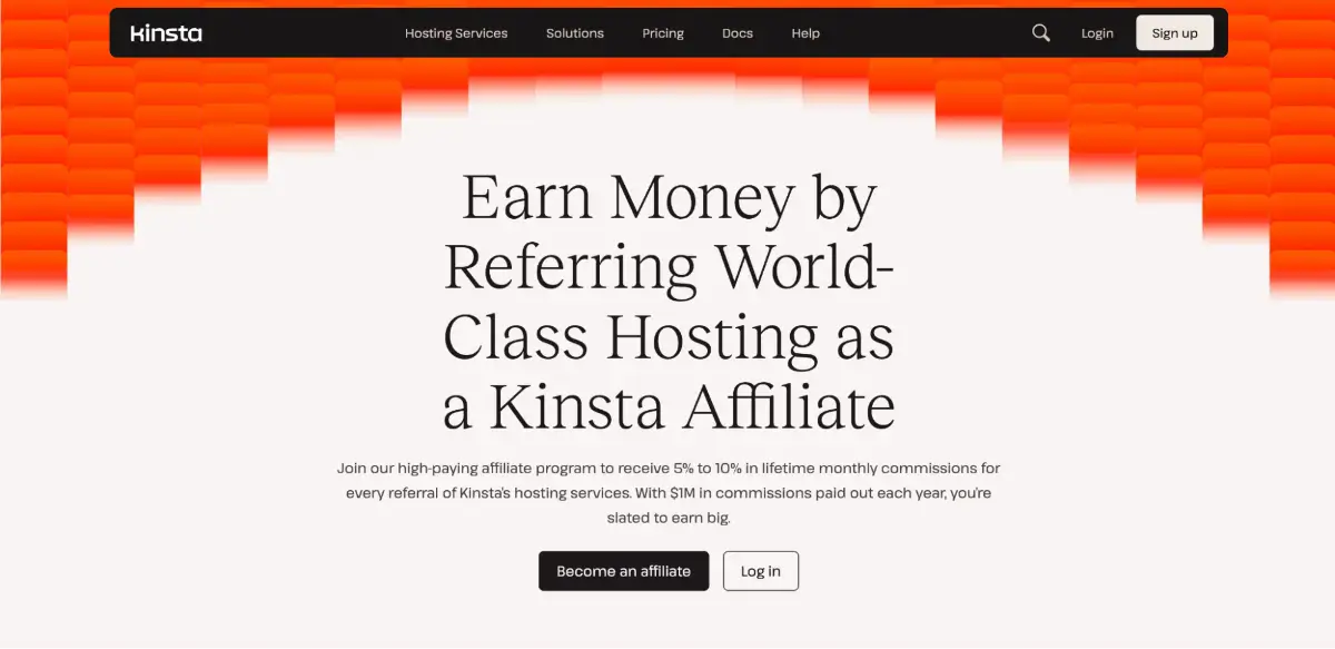 Kinsta Affiliate Program