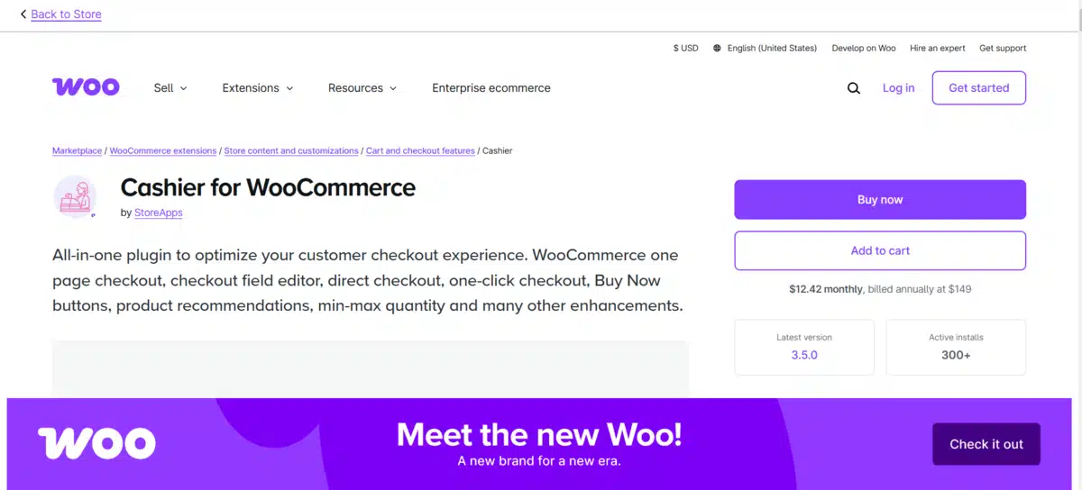 Cashier for WooCommerce 