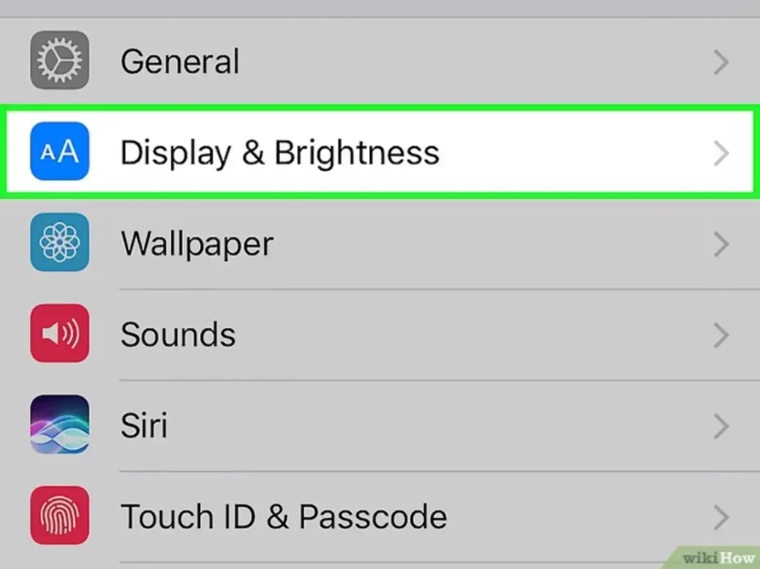 Open Display and Brightness