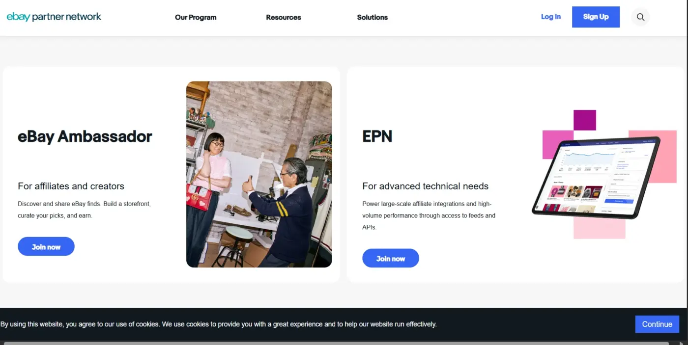 eBay Partner Network
