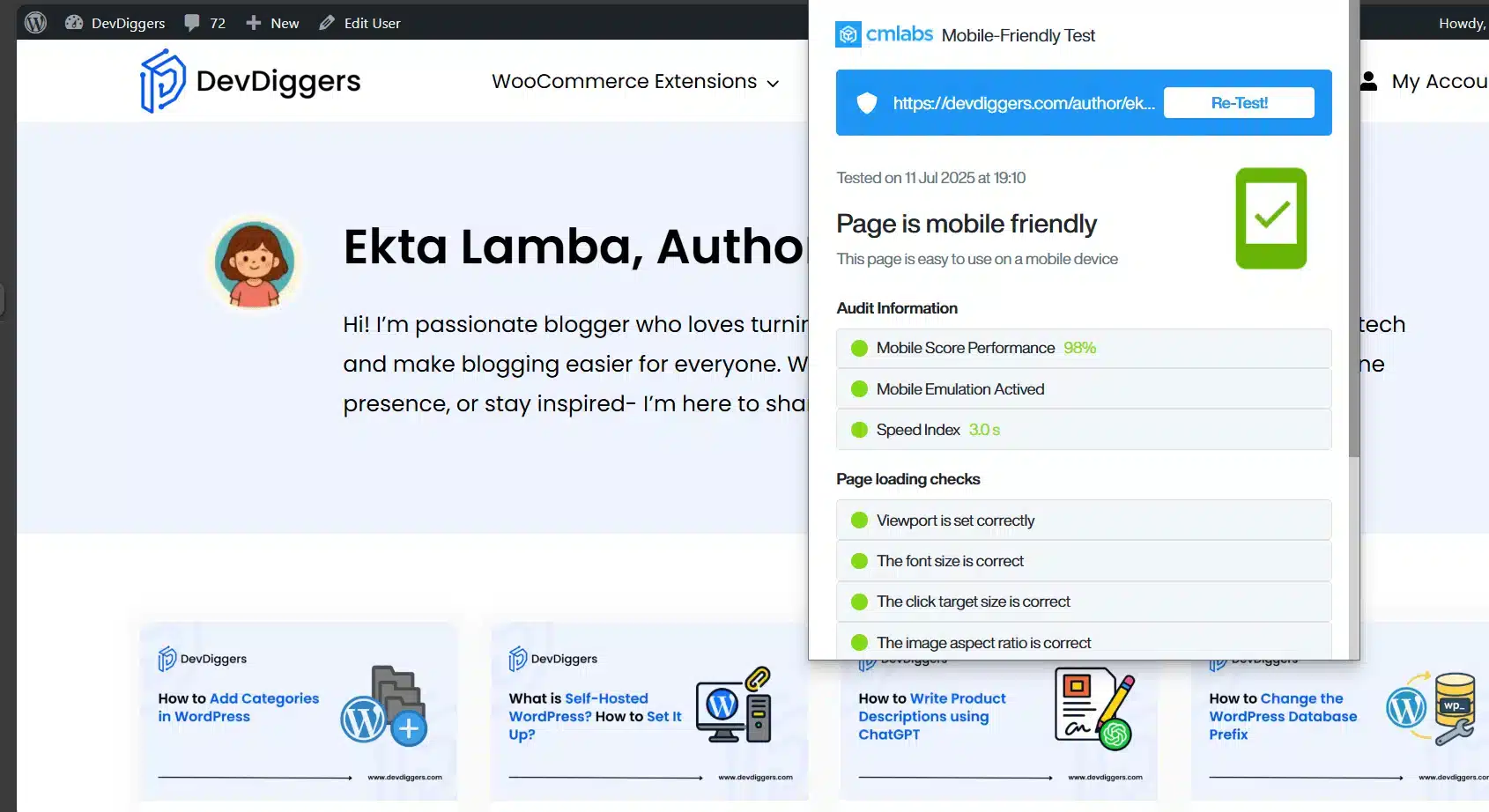 Make your Blog Mobile-friendly
