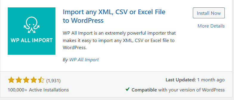 Use a plugin like WP All Import 