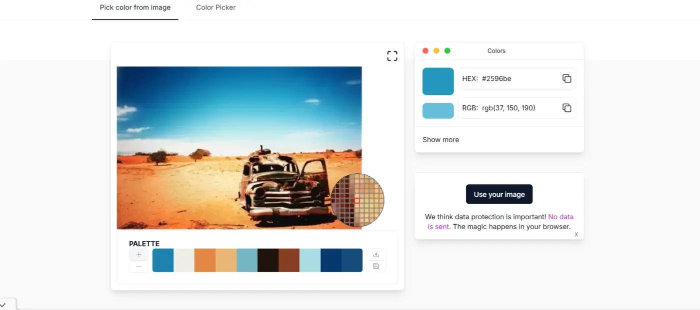 Recreate the Color Palette