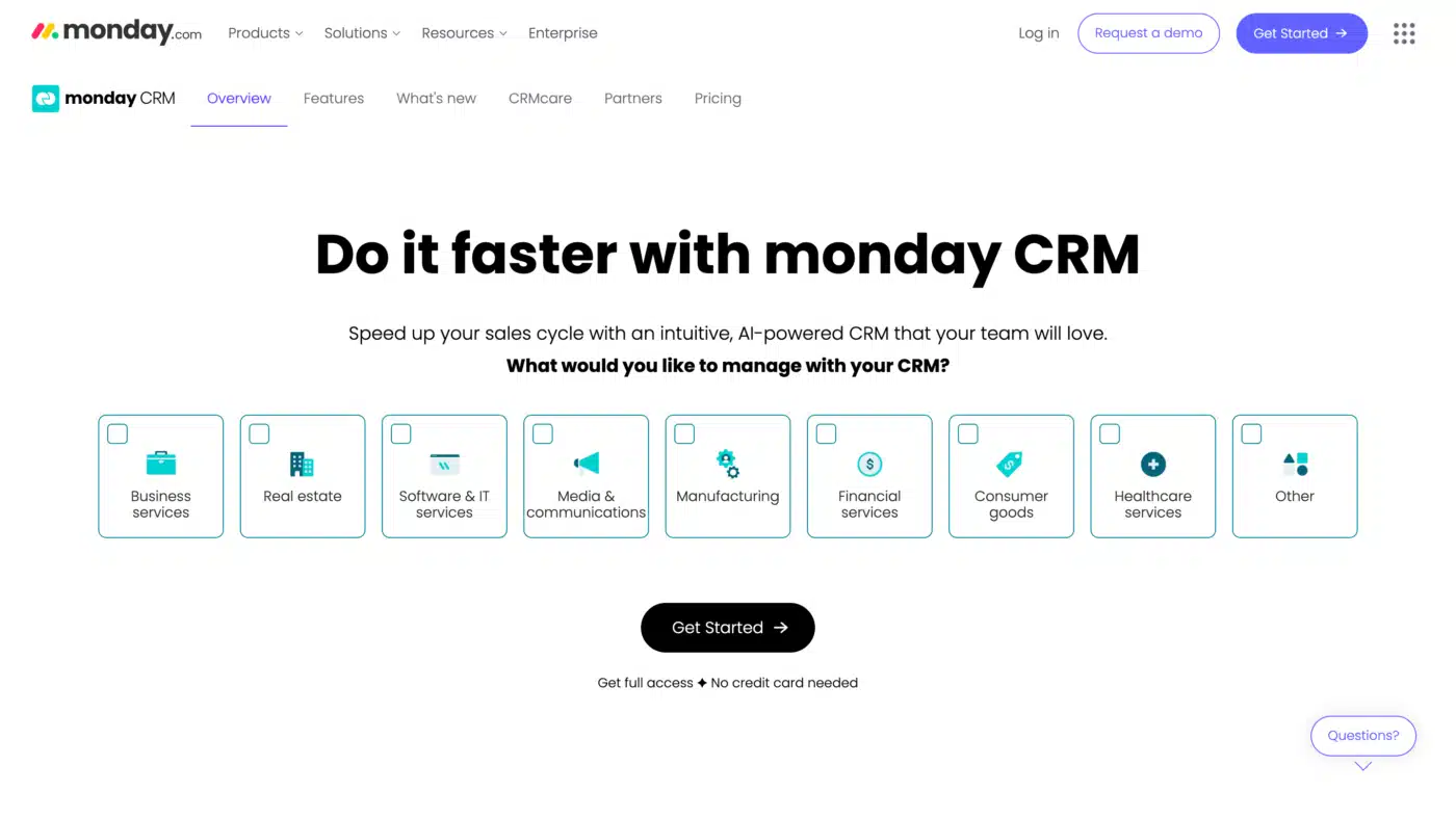Monday crm