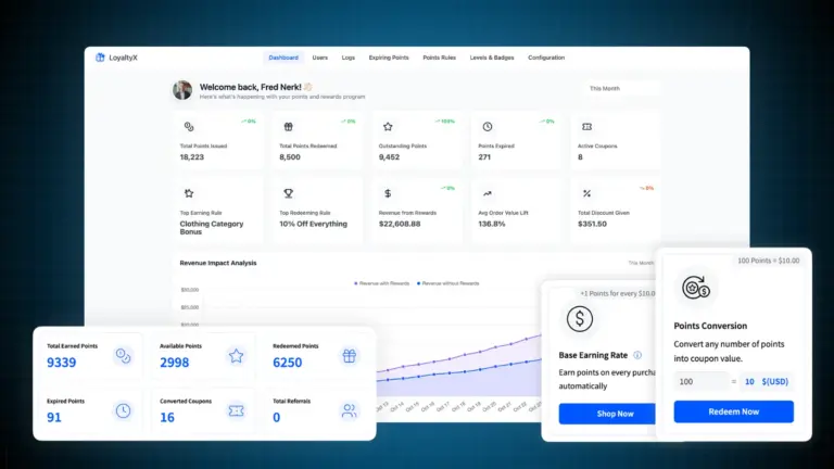 WooCommerce points and rewards plugin
