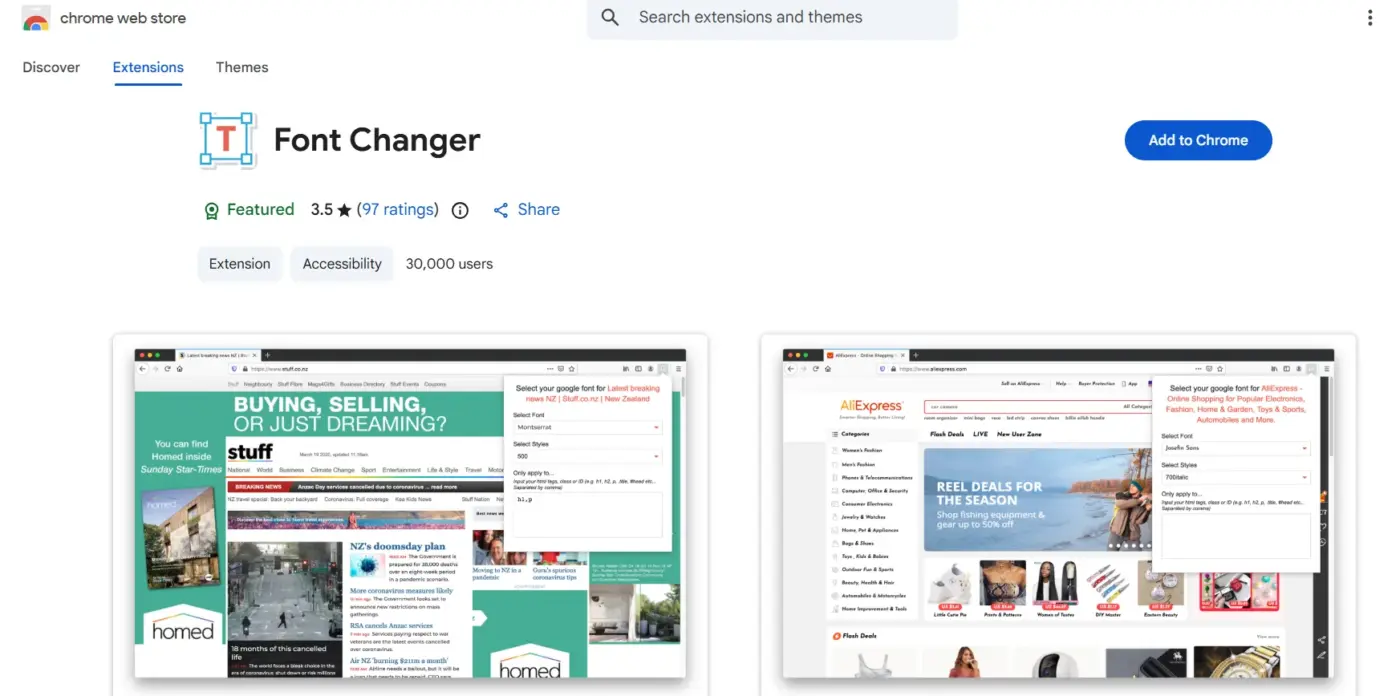 Font Changer