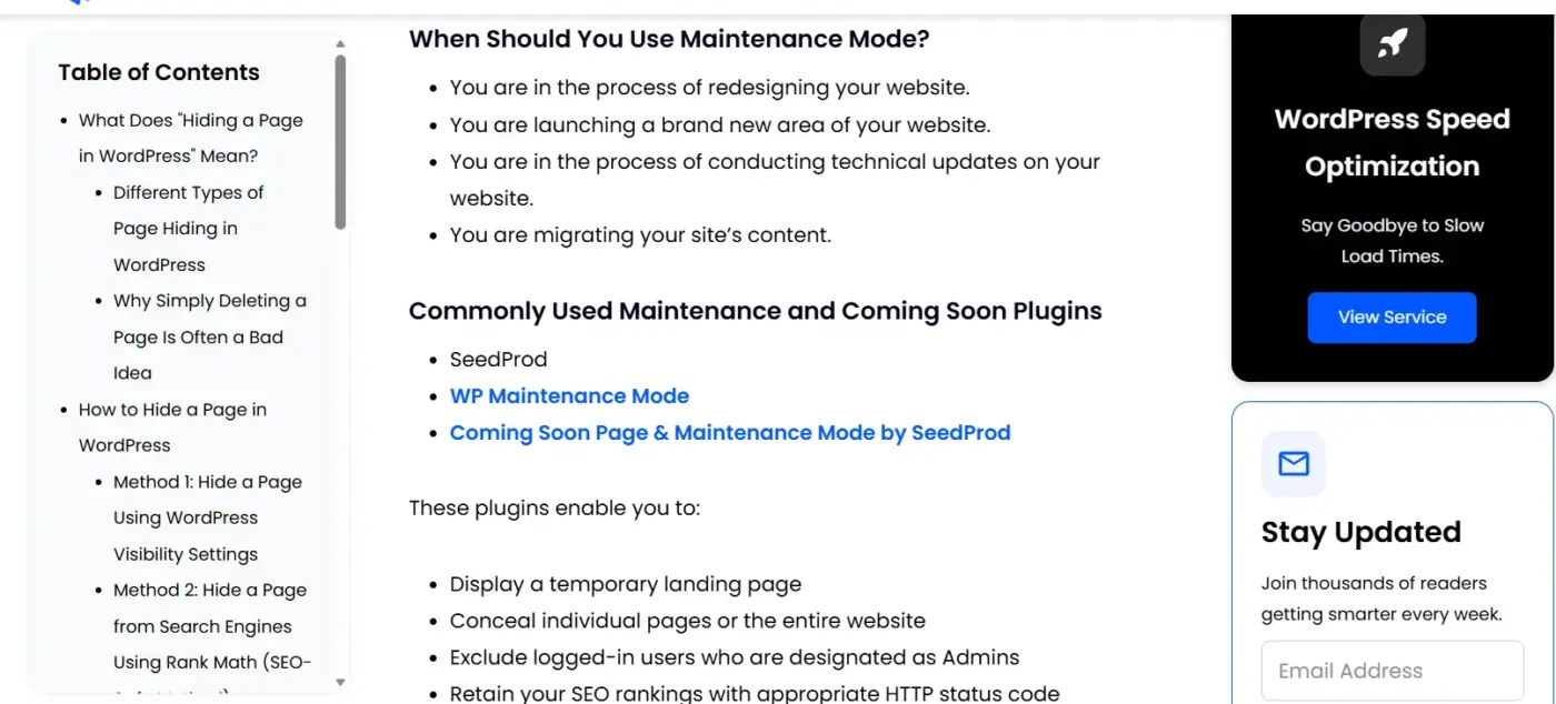  Improve Content Formats & UX