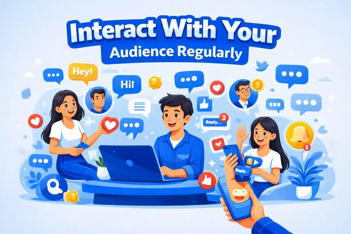 Interact With Your Audience Regularly