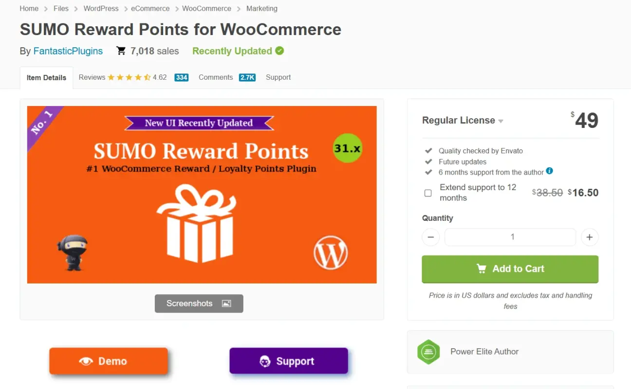 SUMO Loyalty Points for WooCommerce
