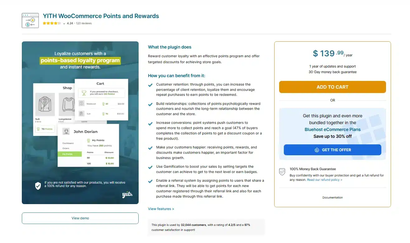YITH WooCommerce Points and Rewards