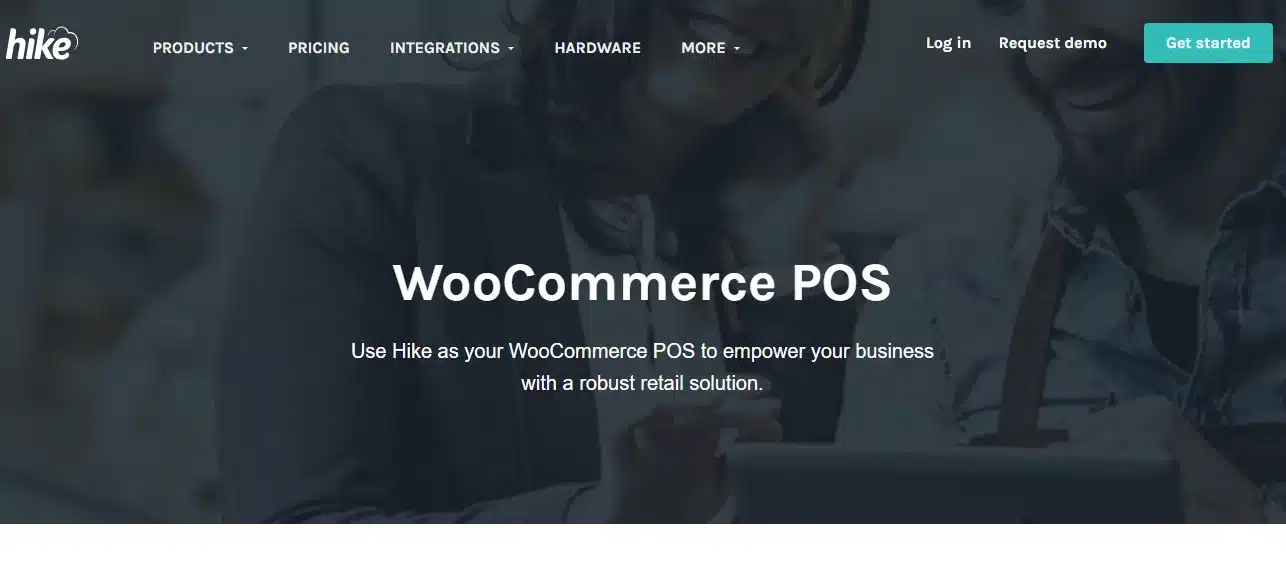 Hike POS landing page
