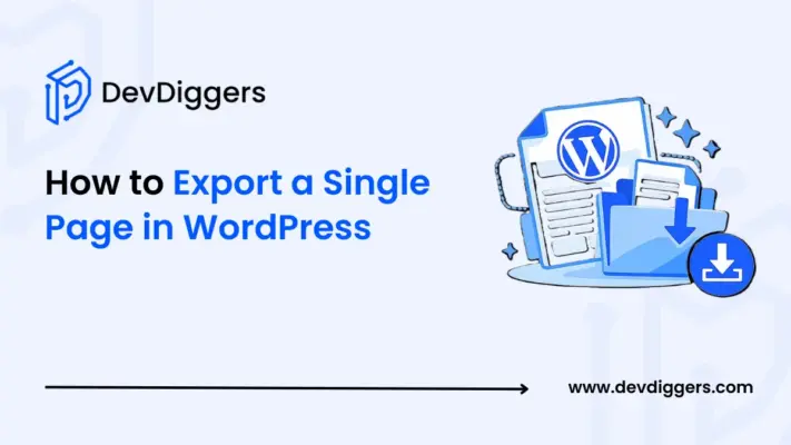 How to Export a Single Page in WordPress