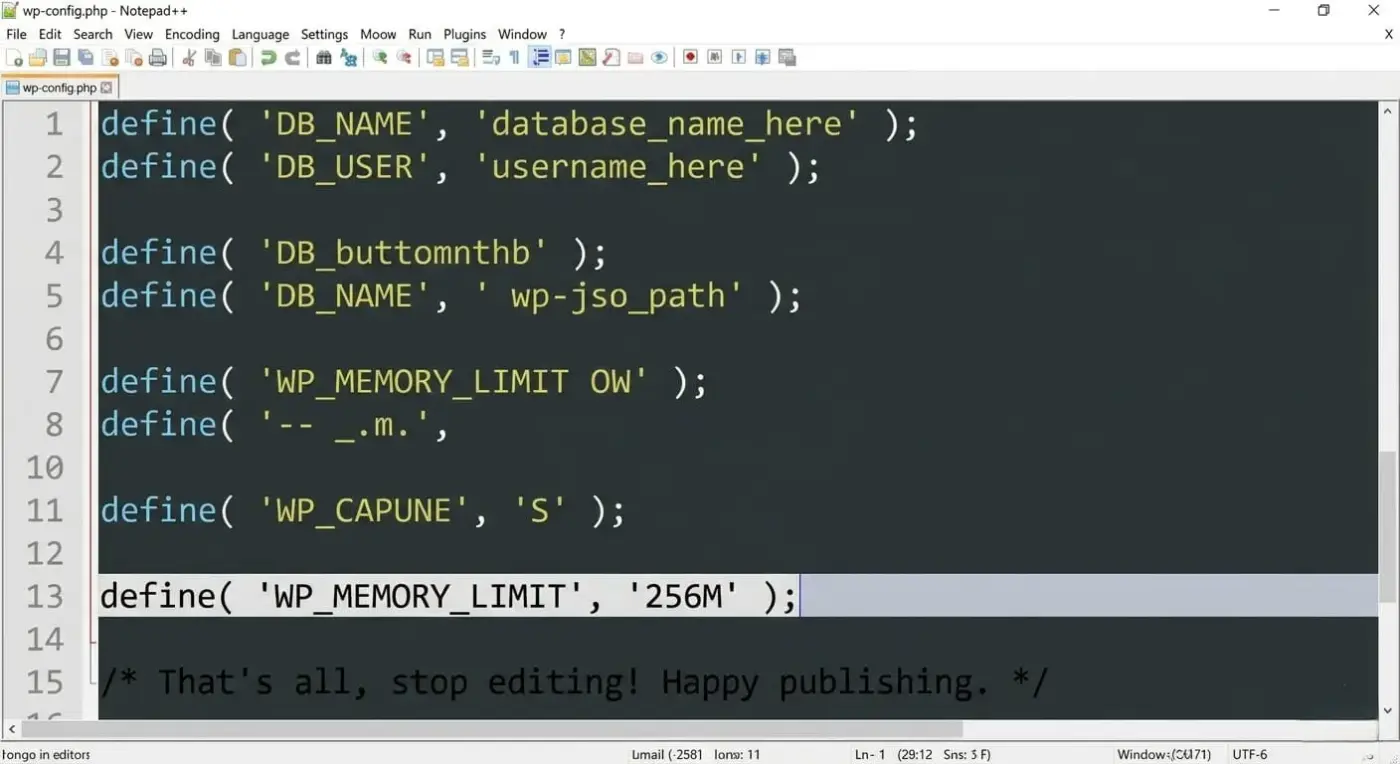 Increase the PHP Memory Limit