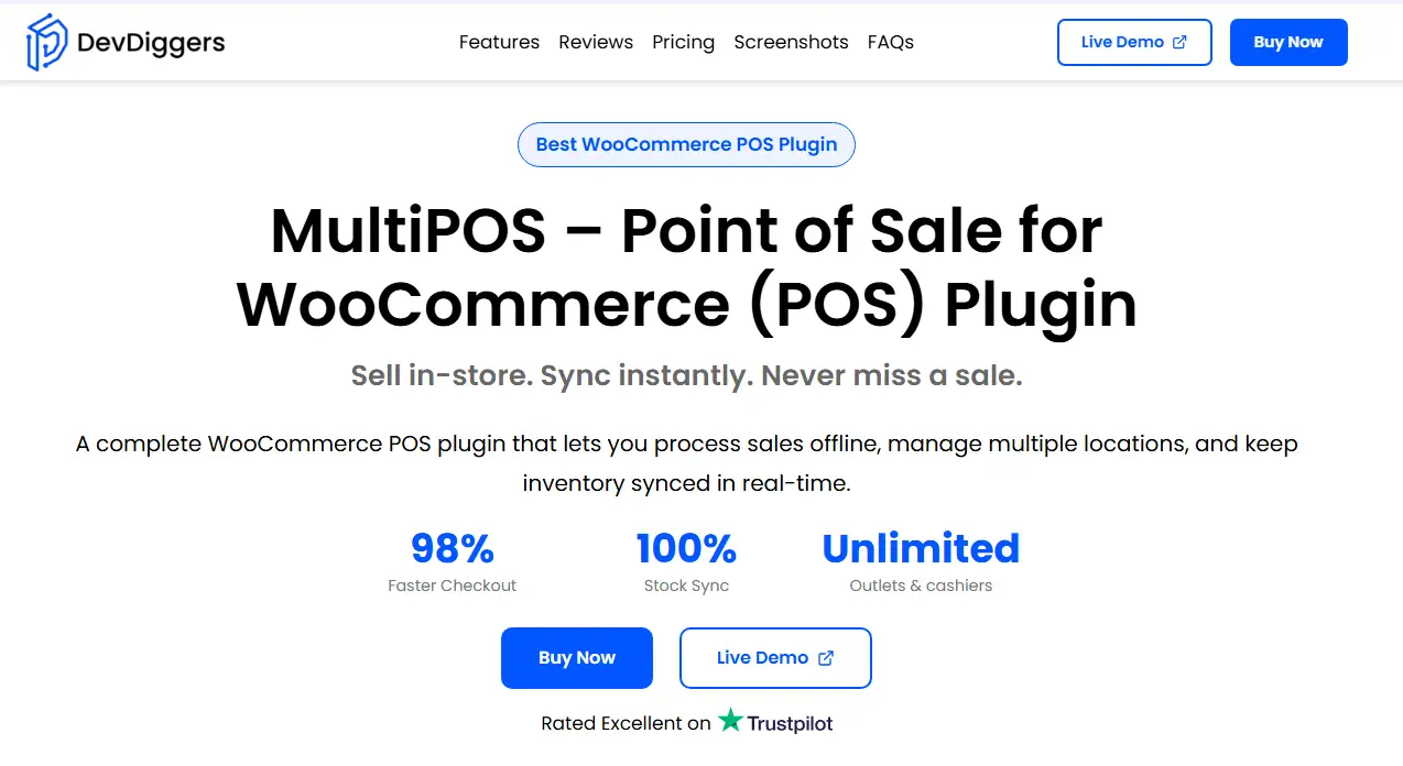 MultiPOS – Point of Sale for WooCommerce