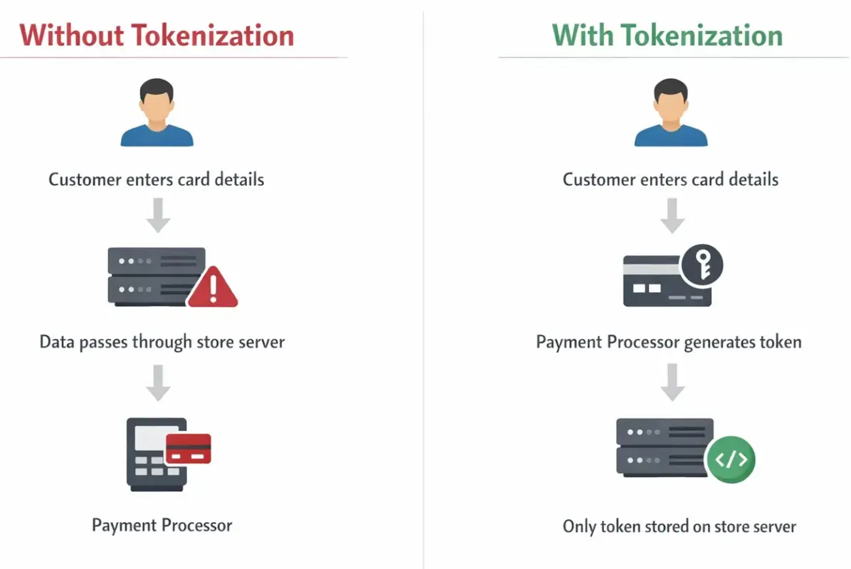 Confirm Card Data Is Never Stored on Your Server