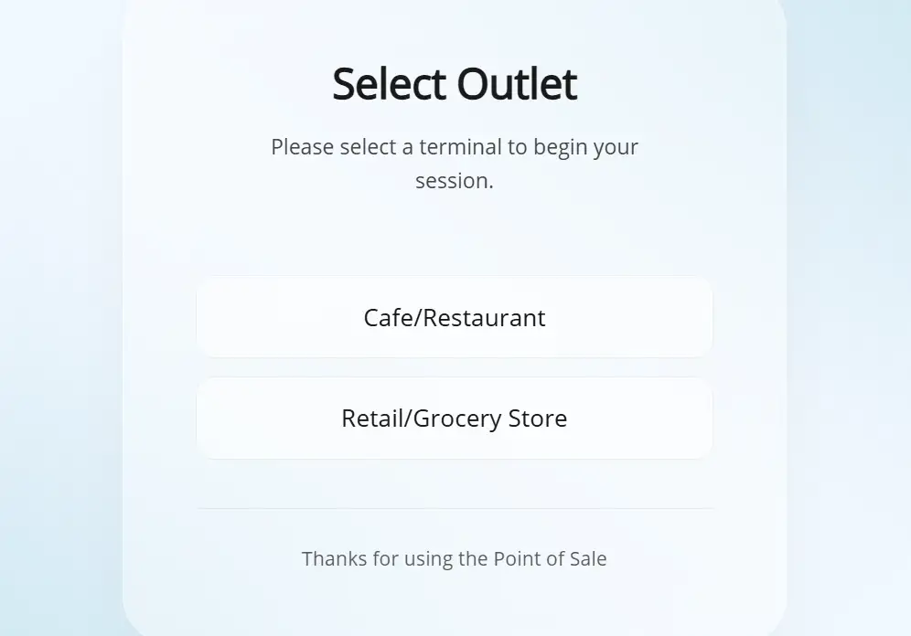 Restaurant and Table Management Built In