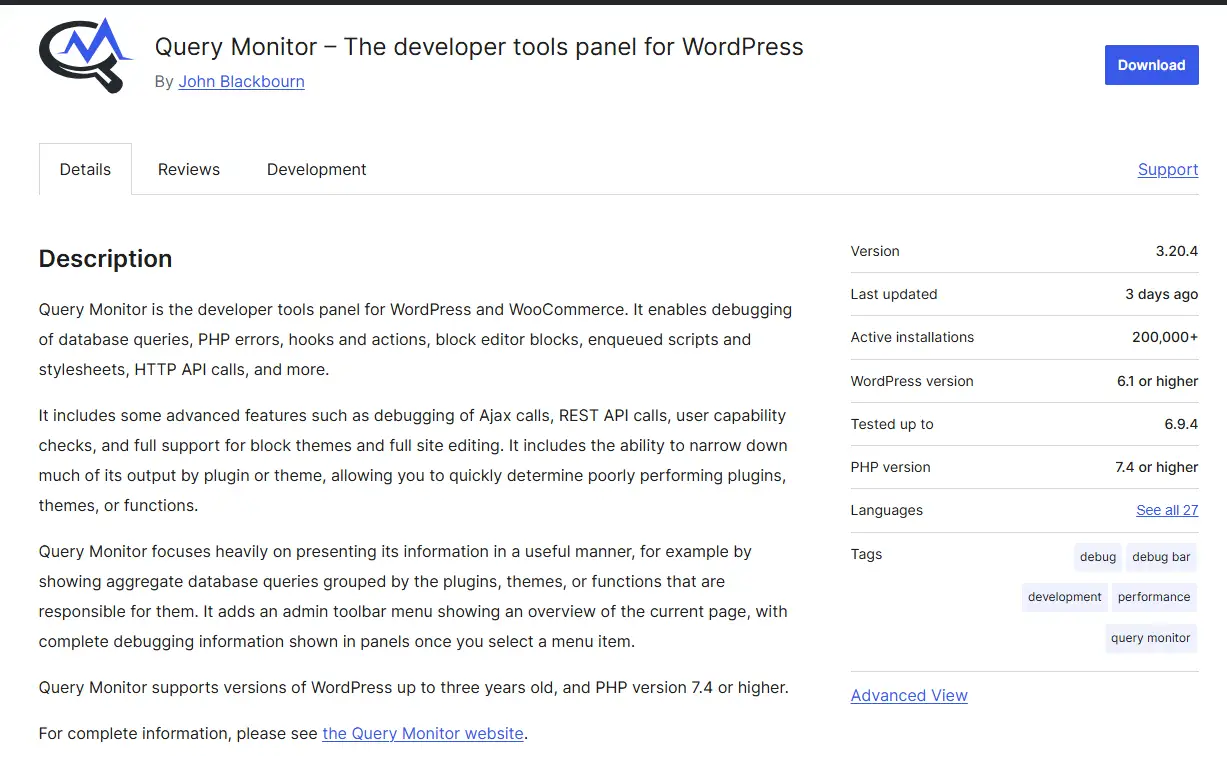 Clean and optimise your WordPress database