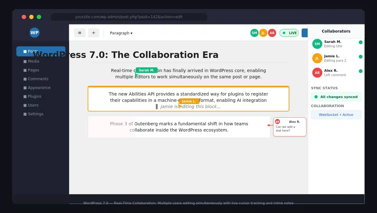 Real-time collaboration