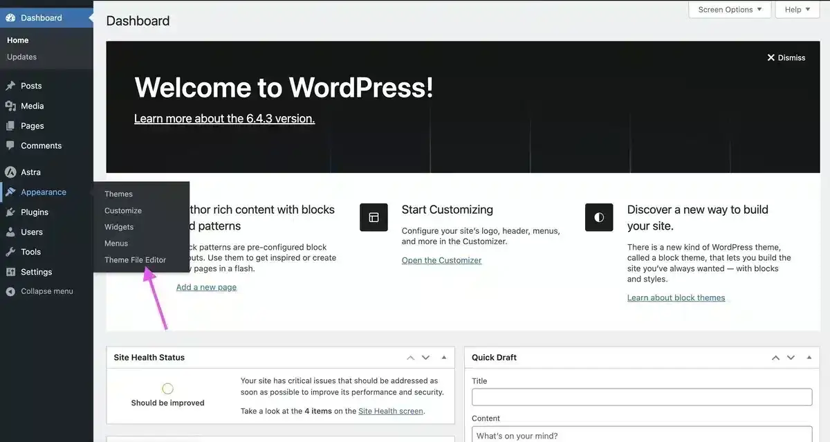 Disable the WordPress File Editor