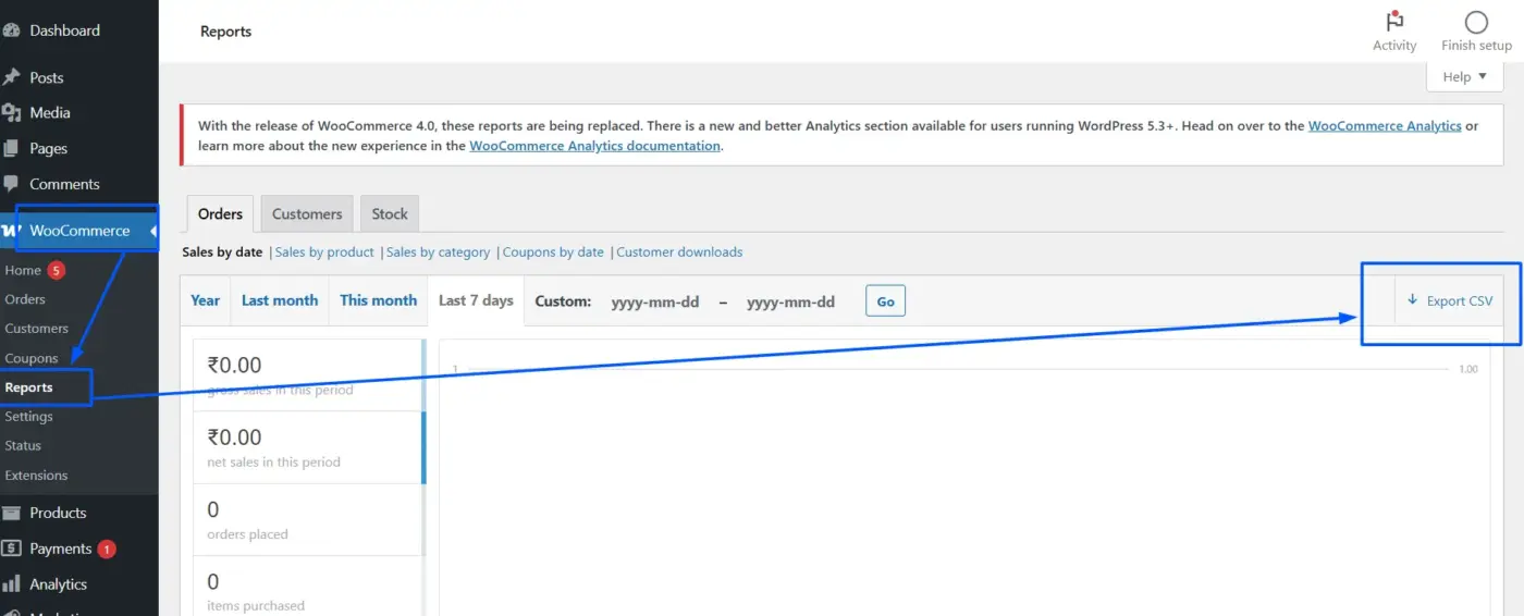 Backup your website and export your data