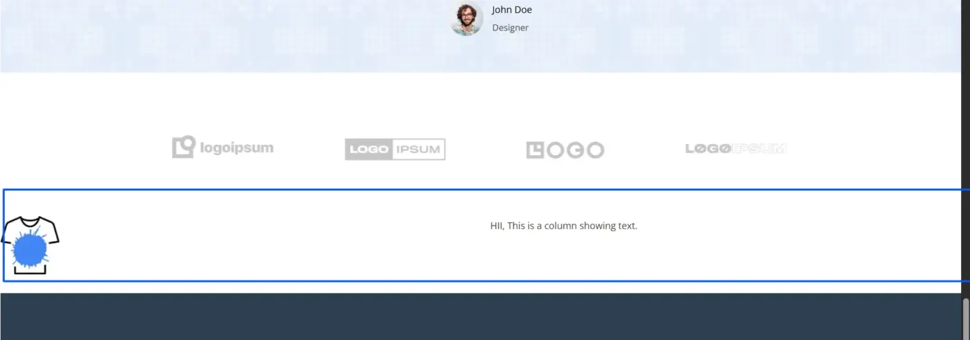 Check the layout in preview 