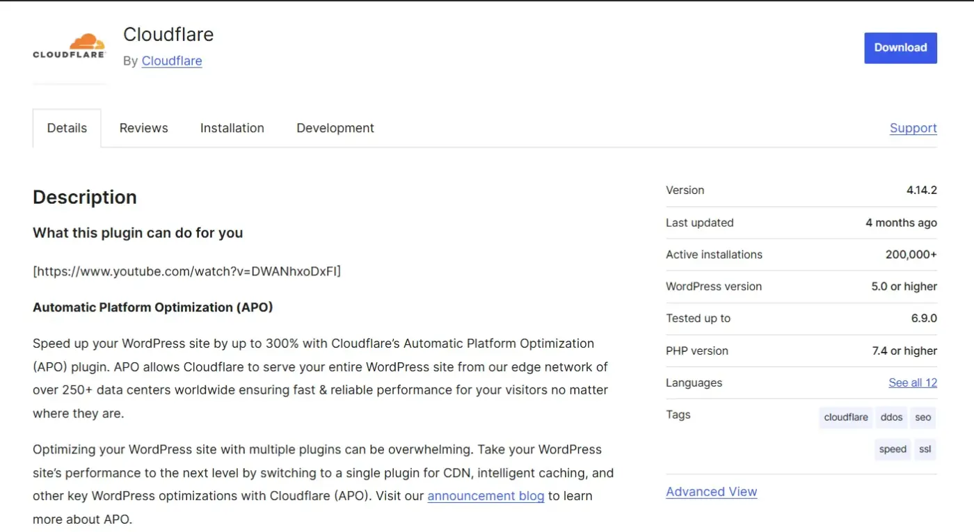 Cloudflare (With APO) — Best Add-On for Managed Hosting Sites