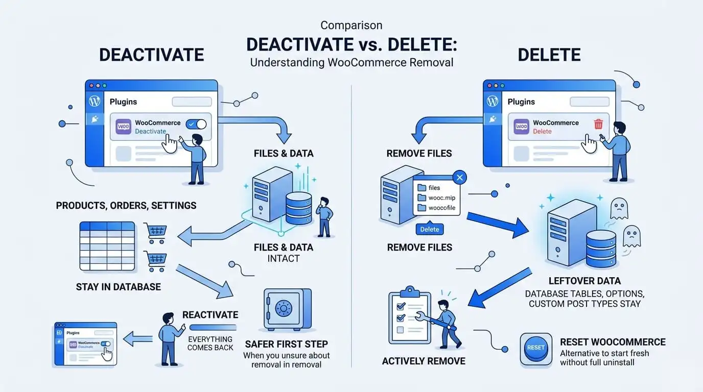 Deactivate vs. Delete
