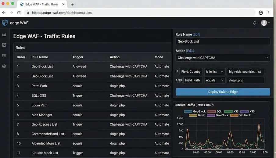 web application firewall (WAF)