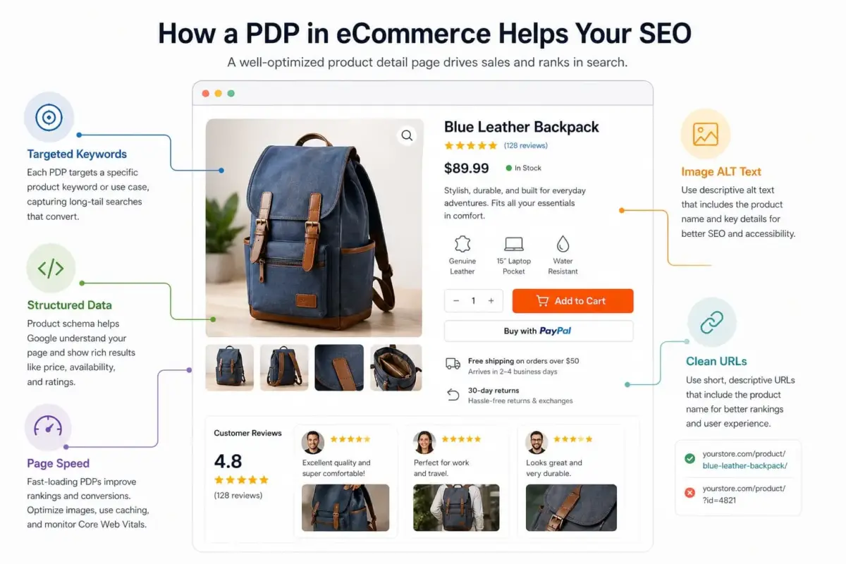 How a PDP in eCommerce Helps Your SEO