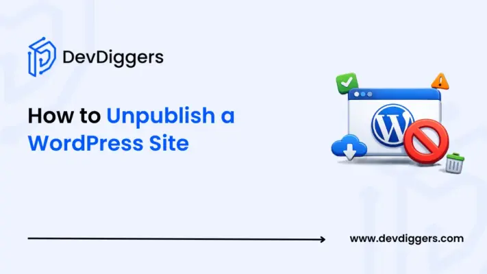 How to Unpublish a WordPress Site
