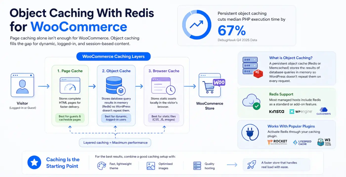Object Caching With Redis for WooCommerce