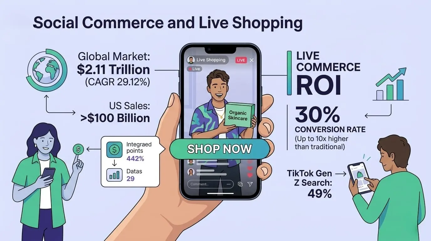 Social Commerce and Live Shopping