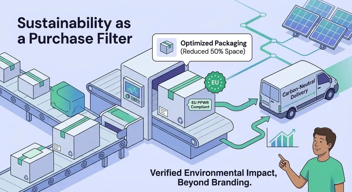 Sustainability as a Purchase Filter, Not Just Branding