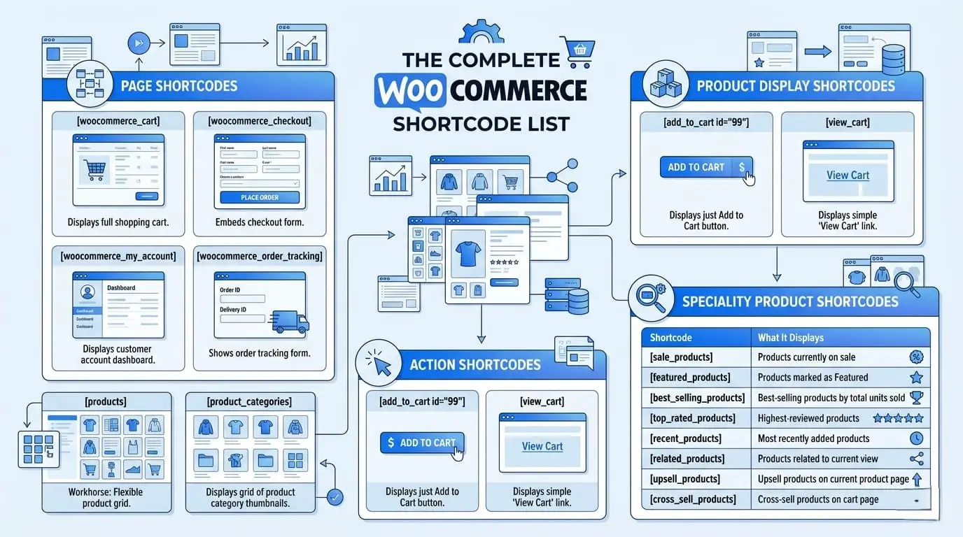 The Complete WooCommerce Shortcode List