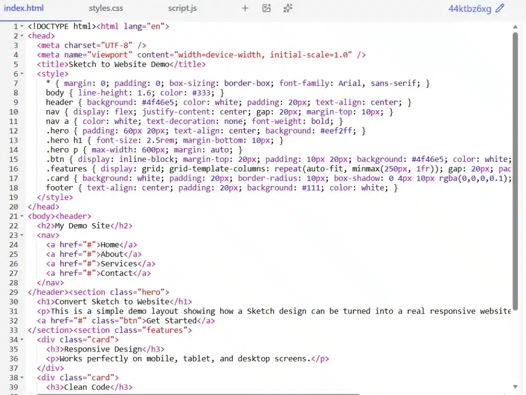 Write the HTML and CSS