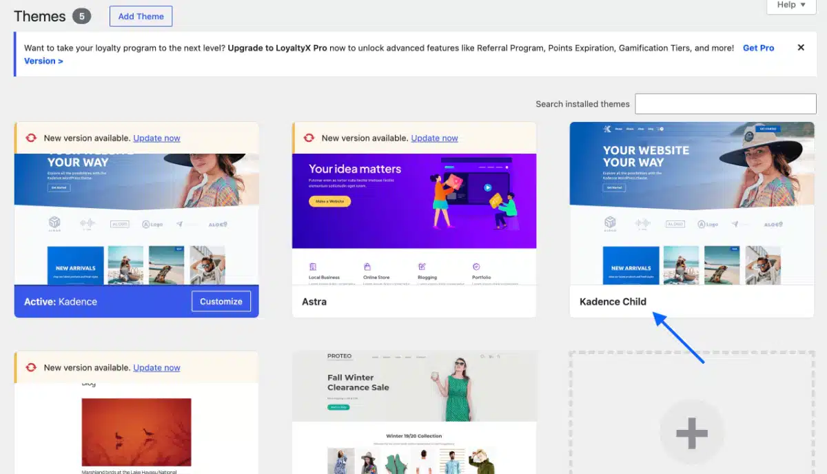 Check for Child and Parent Theme Relationships