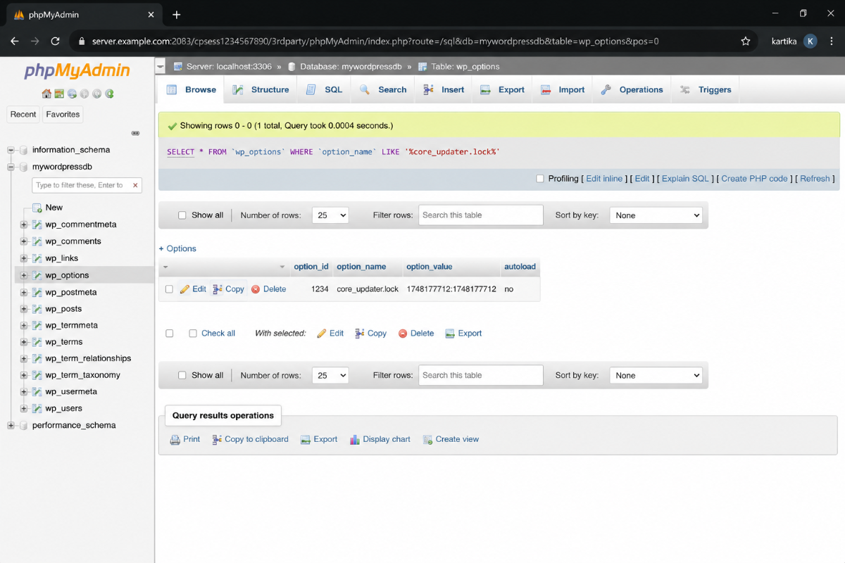 Clear your cache after deleting the file using core_updater.lock
