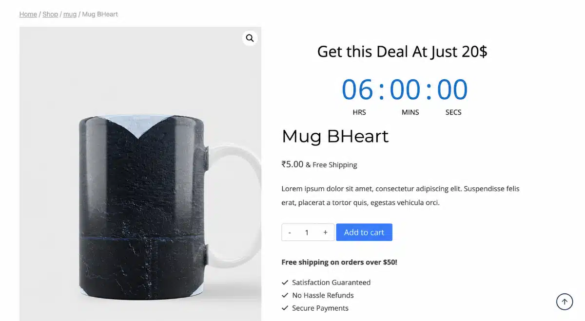 Add a Countdown Timer to Time-Sensitive Offers