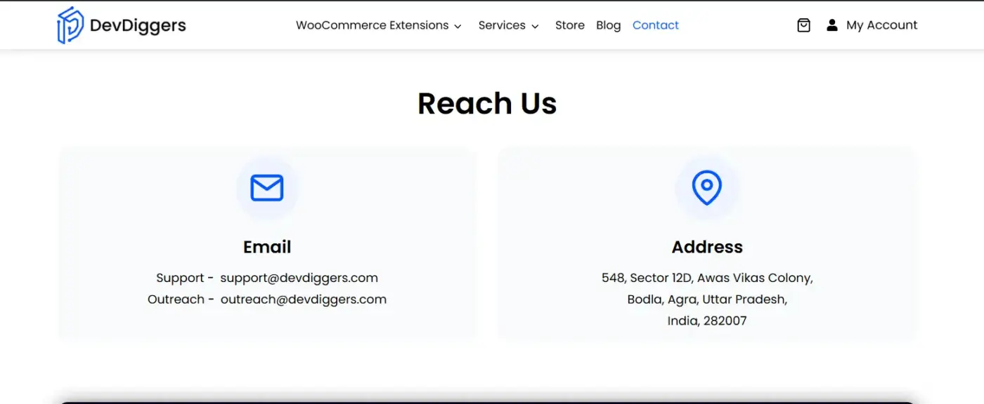 Look for Real Contact Information