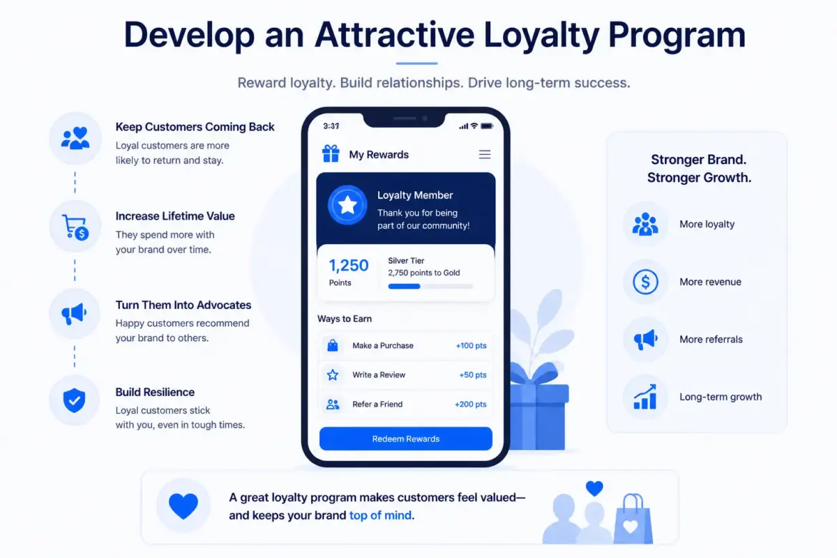 Develop an Attractive Loyalty Program