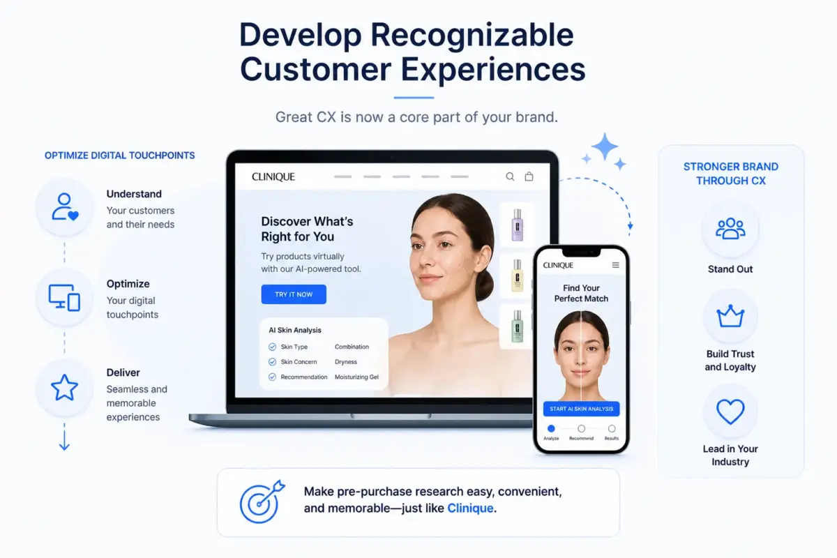 Develop Recognizable Customer Experiences